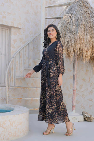 Roar Beauty Long Dress