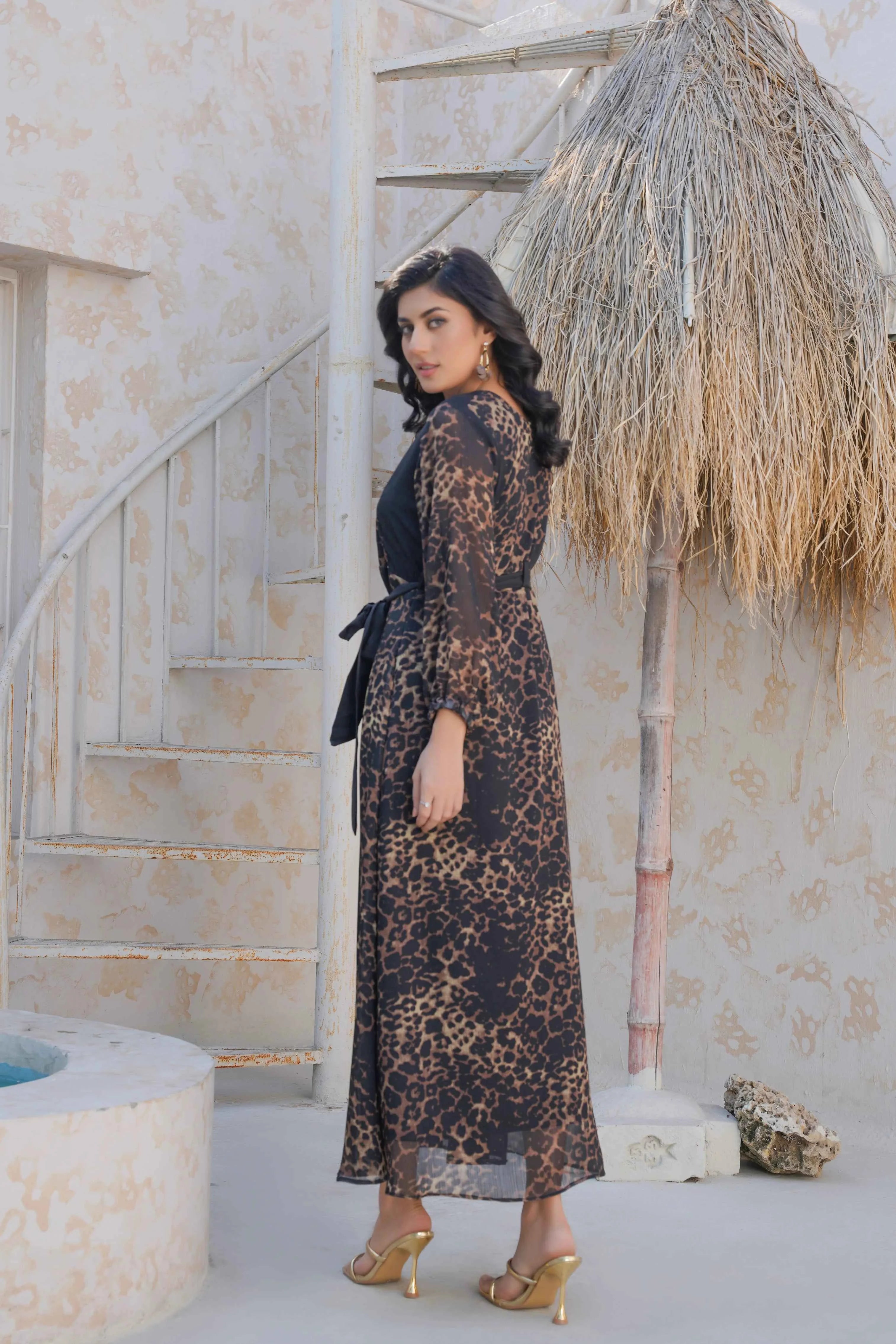 Roar Beauty Long Dress