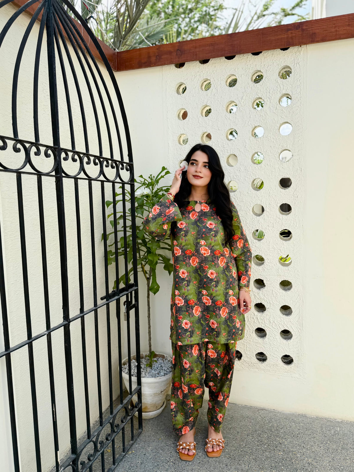 OLIVE-ROSE SET