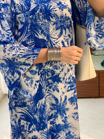 Frosty Flora dress